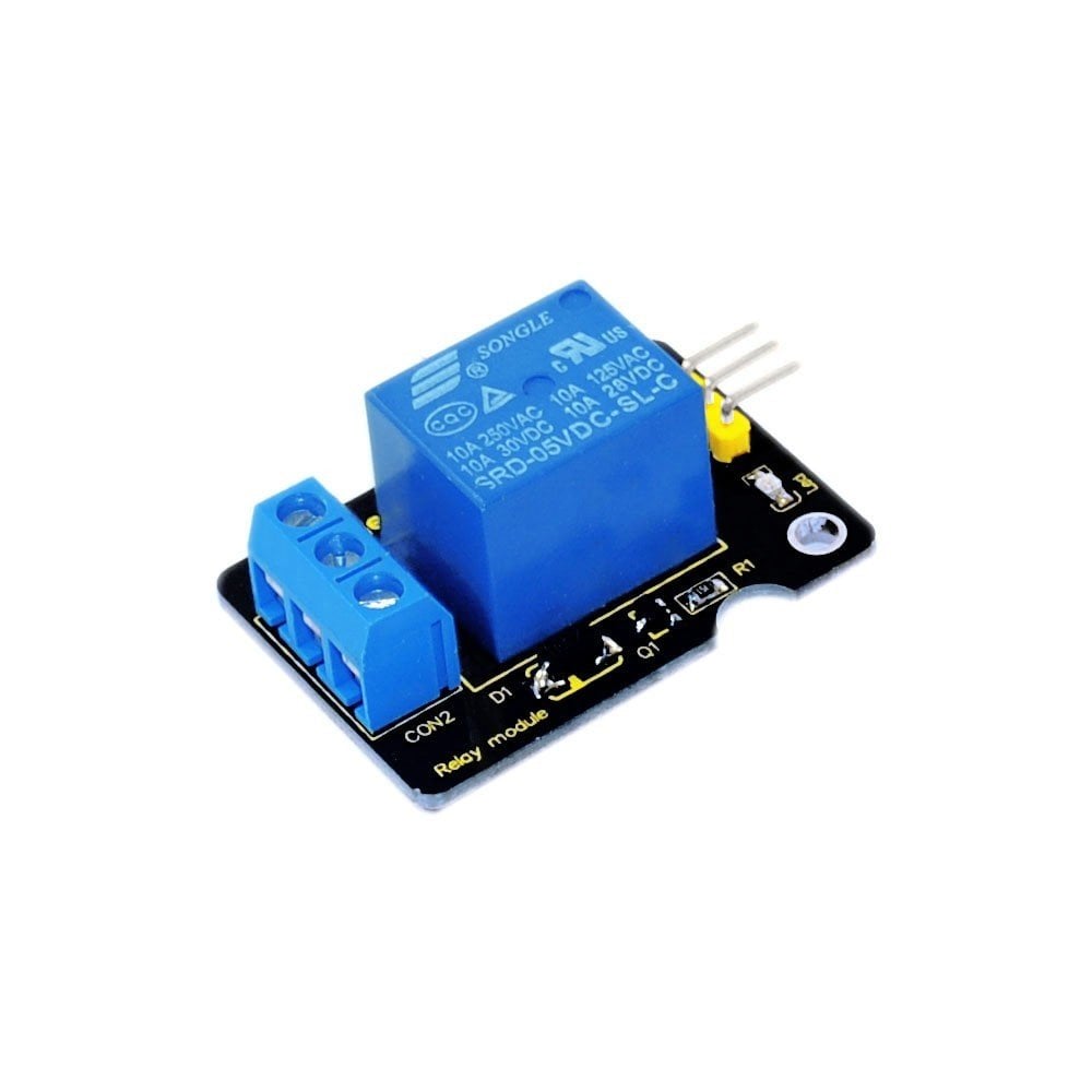 1 Keyestudio Tek 5V Röle Modülü - Görsel 1