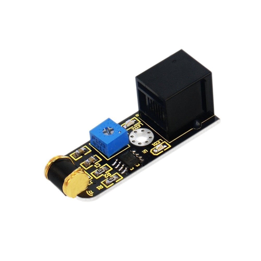 1 Keyestudio EASY plug Titreşim Sensörü Modülü - Görsel 1
