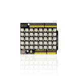 Keyestudio 40 RGB (Kırmızı-Yeşil-Mavi) LED 2812 Pixel Matrix Shield - Görsel 2