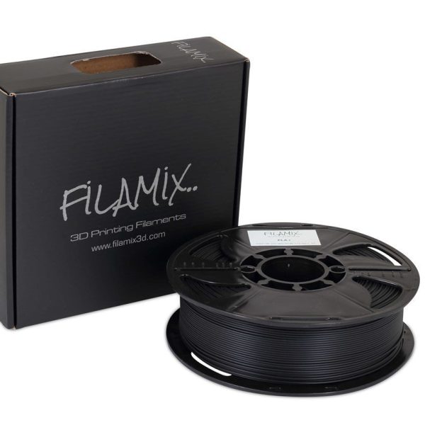 Filamix Siyah Filament PLA + 1.75mm 1 KG Plus