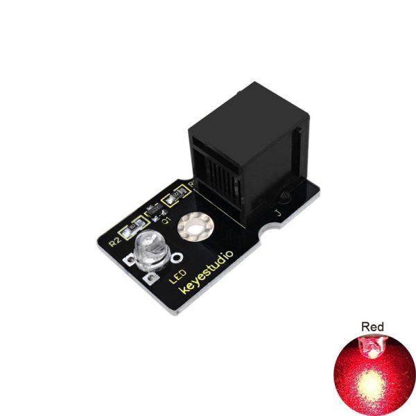 Red Led Module Keyestudio Keyestudio EASY plug Dijital Kırmızı LED Modül – Robot Elektronik