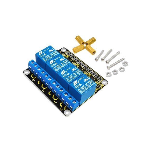 Keyestudio Raspberry Pi 4 Kanal Röle Shield (Raspberry Pi 3 için)