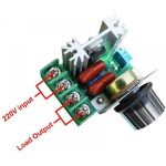 AC 220V 2000W Motor Hız Kontrol Dimmer Devresi - Görsel 2