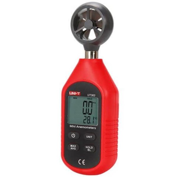 Unit UT363 Mini Rüzgar Hızı Ölçer Anemometre