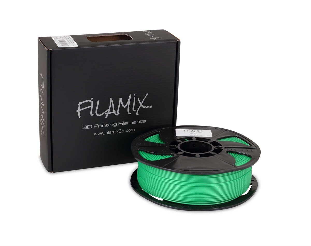 7a9df13a-7a5d-4222-b119-914aeb3ba037-0892c5 Filamix Zümrüt Yeşil Filament PLA + 1.75mm 1 KG Plus - Görsel 1
