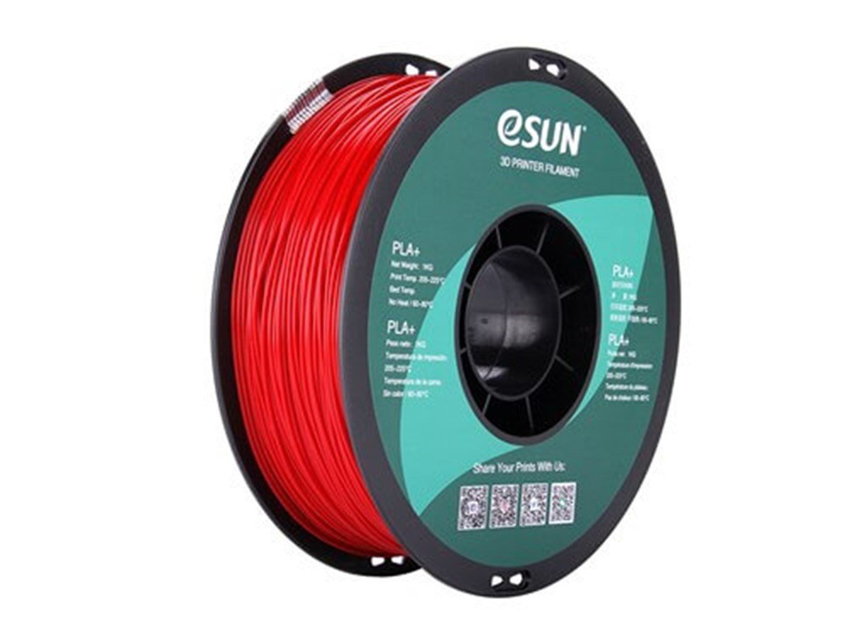 bb977252-4d79-4408-88ea-a6d0805d3136-829f eSUN Ateş Kırmızı PLA+ Filament - Görsel 1