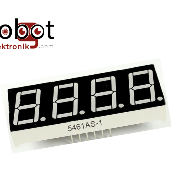 4 Digit Display 5461AS-1 (7 Segments Dörtlü)