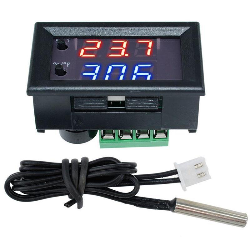 w1209wk-3030 W1209WK 12V Dijital Termostat Röle - Görsel 1