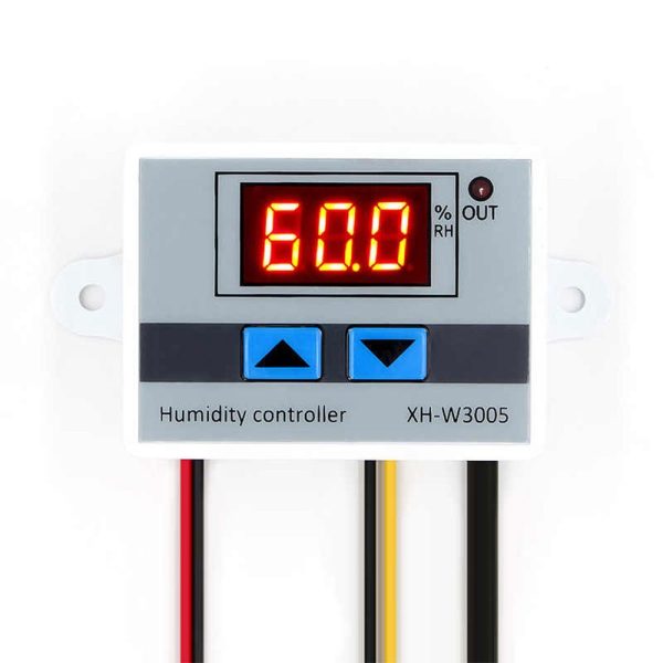 XH-W3005 Dijital Nem Kontrol Cihazı Termostat - 12V 120W